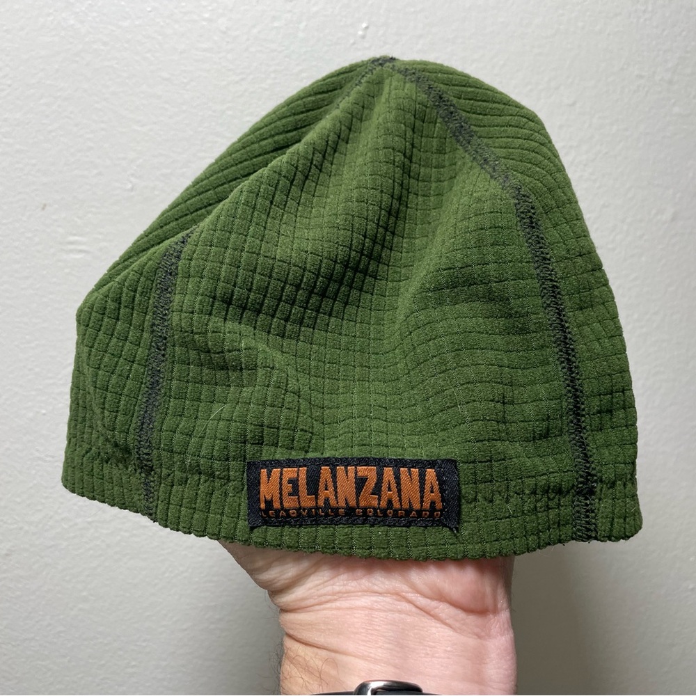 Melanzana Green Beanie